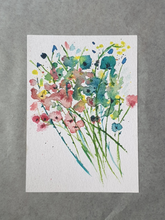Load image into Gallery viewer, Wild flowers card
